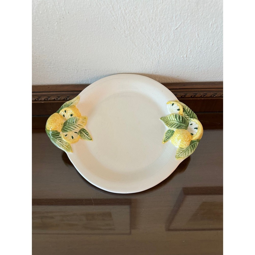 Made in Italy Lemon Ceramic Plate *READ*